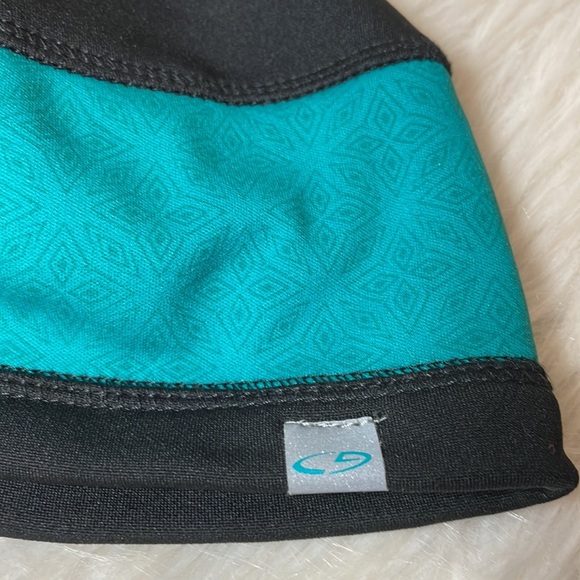 C9 By Champion Black & Green Bennie Hat With Pony Tail Hole in the Back - Picture 2 of 5